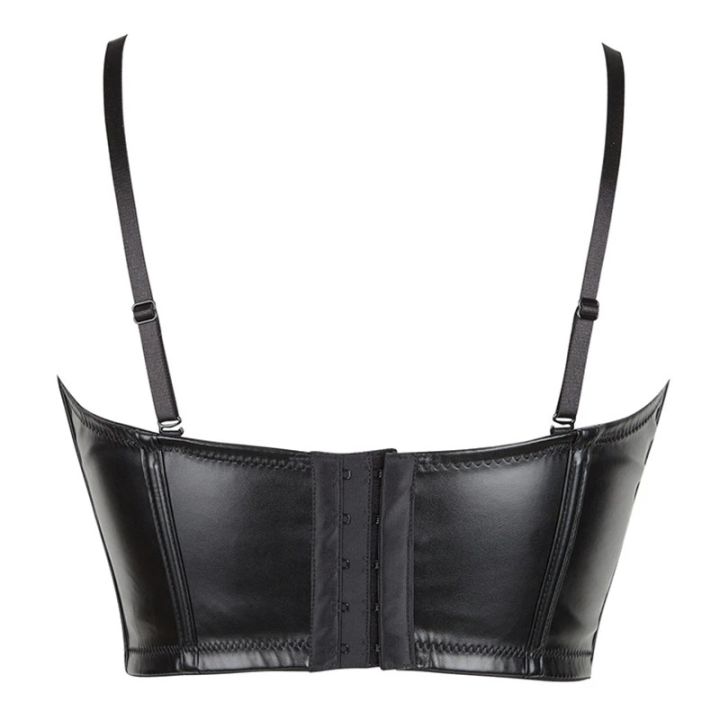 Women%20Corset%20Crop%20Top%20Gothic%20Black%20Leopard%20Faux%20Leather%20Push%20Up%20Overbust%20Corset%20Bustier%20Bra%20with%20Straps%20Fashion%20Streetwear%20-%20Image%204