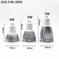 10pcs Super Bright LED Spotlight Bulb GU10 Light  Led 110V 220V AC 3W 5W 7W LED GU5.3 GU10 COB LED lamp light GU10 led GU5.3. 
