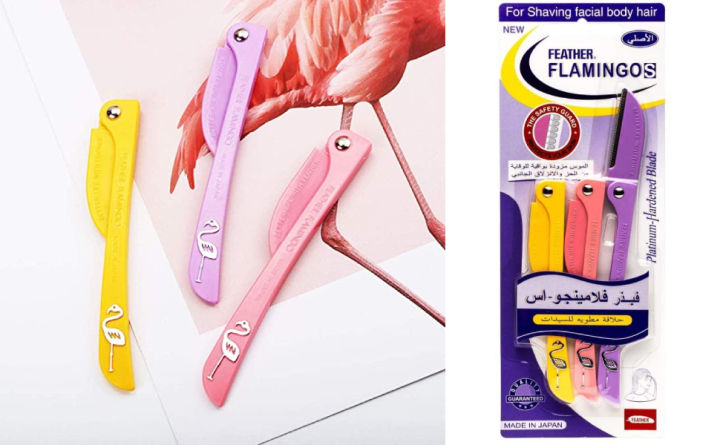 Pack%20of%203%20Feather%20Flamingo%20Facial%20Razor%20for%20Face%20Eyebrows%20&%20Body%20shaving%20Facial%20Touch-up%20Razor%20-%20Image%205