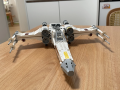 New MOC Space Battle X Spaceship Vehicle Building Blocks Model, Home Decor Ornament, Festival . 