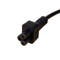 2pin Male Plug to IEC 320 C5  Adapter Cable For Notebook Power Supply,EU Power Adaptor Cord. 