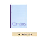 Japan KOKUYO Notebook 80 Pages Campus B5/A5 Soft Surface Wireless Binding Horizontal Line School Office Stationery.