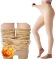 Winter Women Warm Tights Pantyhose Fleece Socks High Waist Thermal Stocking Insulated Pants Fake Translucent Leggings Tights. 