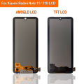 Super AMOLED LCD For  Redmi Note 11 LCD 2201117TG LCD Display Touch Screen Digitizer Assembly For Redmi Note 11S LCD. 