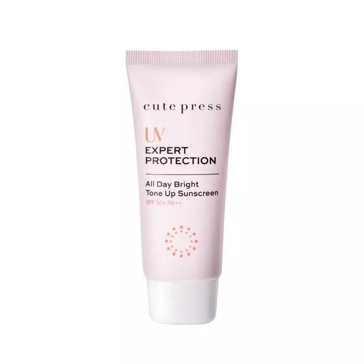 Cute%20Prees%20Uv%20Expert%20Protection%20All%20Day%20Bright%20Tone%20up%20Sunscreen%20Spf%2050+Pa++%20Size%2030g.%20New%20Lot.%20-%20Image%202