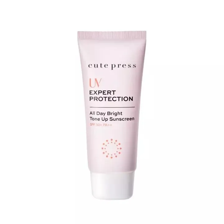 Cute%20Prees%20Uv%20Expert%20Protection%20All%20Day%20Bright%20Tone%20up%20Sunscreen%20Spf%2050+Pa++%20Size%2030g.%20New%20Lot.%20-%20Image%202