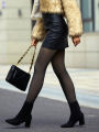Women Fleece Lined Leggings Winter Thermal Sheer Tights Feeted Pantyhose Fake Translucent Thick Warm Booty Lifting Leggings New. 