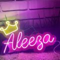 customized neon signboards. 