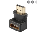 90 degree and 270 degree bent HDMI cable connector for narrow space behind the TV or various devices.. 