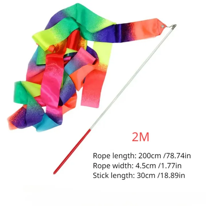 2M/4M%20Rhythmic%20Gymnastics%20Equipment%20Stick%20Twirling%20Dance%20Ribbons%20Rainbow%20Color%20Sparkling%20Performance%20Props%20for%20Art%20Dances%20-%20Image%207