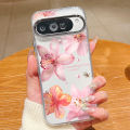 Rose Flowers Pattern Phone Case For Google Pixel 10 9 Pro XL 10 9 8 7 Pro 9A 8A 7A Shockproof Plating Soft TPU Transparent Cover. 