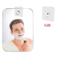 Acrylic Shower Mirror with Wall Hook Vanity Mirror Fogless Bathroom Mirror for Men Shaving Women Makeup Travel Portable Vanity. 