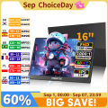 HGFRTEE 16 Inch Portable Gaming Monitor 1200P 60Hz with HDR USB-C Mini HDMI Compatible with Windows MacBook Switch Xbox PS4. 