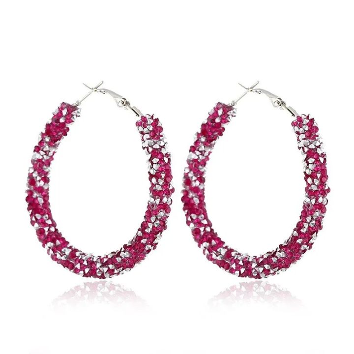 Round%20Shiny%20Rhinestone%20Hoop%20Earrings%20for%20Women%20%7C%20Simple%20Geometric%20Austrian%20Crystal%20Big%20Earring%20Jewelry%20-%20Image%202