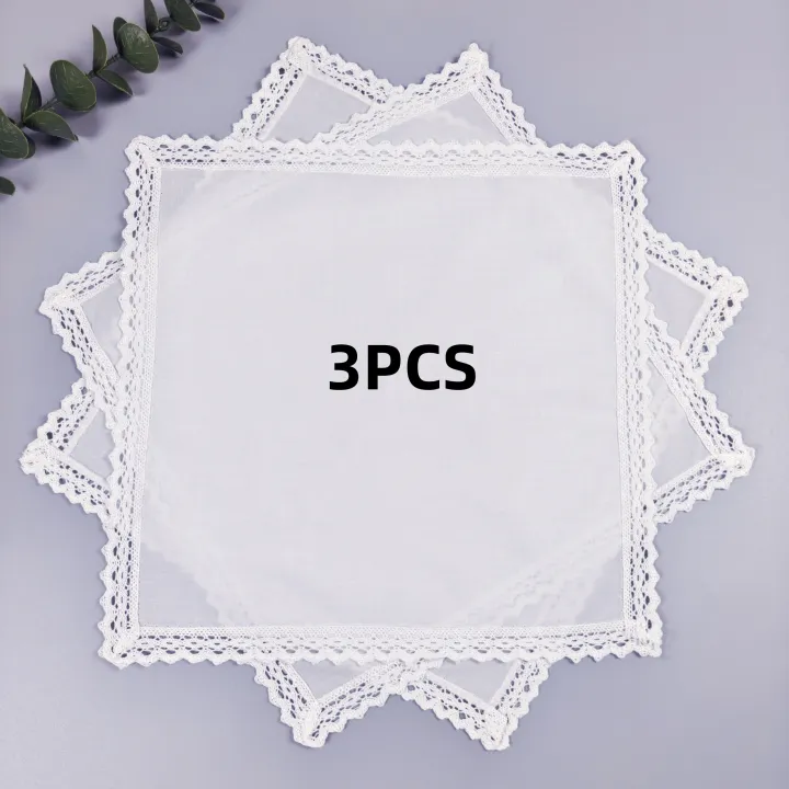 Wedding%20Season%203PCs%20Pure%20White%20Lace%20Pure%20Cotton%20Happy%20Handkerchief%20to%20Send%20Friends%20to%20Send%20Mom%2028cm/11in%20Thin.%20-%20Image%207