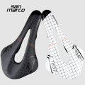 Ultralight San Marco Saddle Carbon Road MTB Bicycle Seat TT Triathlon Hollow Short 255×145mm Racing Breathable Shockproof Soft. 