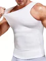 Men's Compression Tummy Control Body Shaper Tank Top Vest Undershirt Tops All Season Shaping Sweatshirt. 