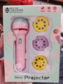 Mini Projector For Kid's Torch Projector 3 Slides, 24 Patterns Projector Flashlight Torch, Kids Projection Light Toy Education Learning Best Gift for Kids 7 Ys boy or Girl. 