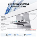 PULWTOP USB C Hub for iMac 24 inch M1/M3/M4, with NVMe SATA SSD Enclosure, USB A/C 10Gbps, 2 X USB A 2.0, SD/TF. 