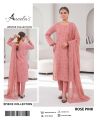 Dhanak 3 Piece Unstitched Suit for Women | Winter Collection. 
