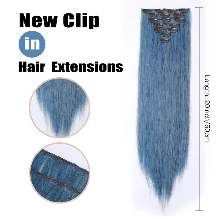 Euro-american%20Style%20Fashion%20Hair%20Color%20Hairpin%20Wig%20Piece%20A%20Set%20of%20Seven%20Pieces%20Includes%207%20Different%20Sizes%2020%20Inch%20Net%20Weight%20115%20-%20Image%204