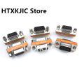 High Quality Mini Null Modem DB9 Female Male plug Adapter Gender Changer cross new. 