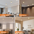 LED Ceiling Light Surface Mounted Downlight 5W 10W 15W Spot Led Light Ultra Thin 3 Color Panel Lamp for Living Room Home Decor. 