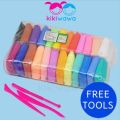 Clay Dough Set 2 Packs Play Dough Air Dry Polymer Clay Light Clay Slime 24pcs Pack. 