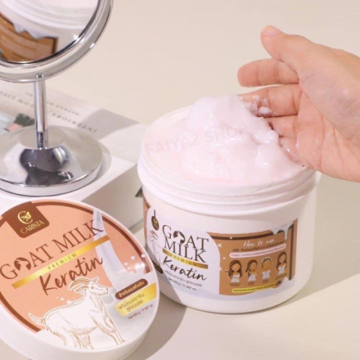Hair Mask Carista Goat Milk Keratin 500gm