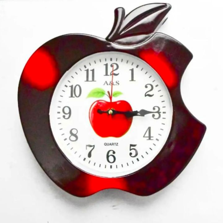 "Apple%20Wall%20Clock%20%7C%20Wall%20Clocks%20%7C%20High-Quality%20Timepiece%20for%20Home%20and%20School%20%7CHigh%20Quality%20Wall%20Clock%20%7C%20Wall%20Clock%20For%20Bedroom%20Fancy%20%20%7C%20Home%20Decoration%20Fancy%20Round%20Design%20%7C%20New%20Design%20Plastic%20Wall%20Clock%20%7C%20New%20Wall%20Clock%20%7C%20Clock%20For%20Office"%20-%20Image%205