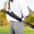 New Portable Mini Golf Club Bag Outdoor Practice Training Portable Storage Lightweight Shoulder Bag Crossbody Club Bag Unisex. 