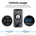 Wireless Bluetooth Remote Controller Media Button Car Motorcycle Bike Steering Wheel Music Player for IOS Android Phone K0174. 