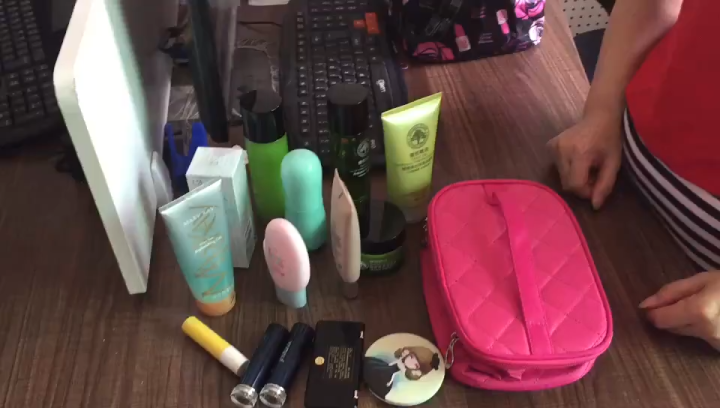 Makeup Cosmetic Bag Container Waterproof Storage Wash Bag for Women Brushes Accessories