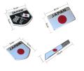 Car Styling 3D Metal Japanese Flag Emblem Badge Logo Japan Sticker Decal for Toyota Honda Suzuki Nissan Mazda Subura Lexus. 