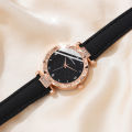 Womens Watches 5Pcs Set Luxury Rhinestone Women Fashion Elegant Wristwatch Quartz Watch For Girl WristWatch Bracelet Gift. 