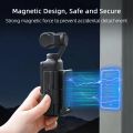 Flymile Pocket 4 Magnetic Mount Holder Multifunctional Tabletop Base Bracket Adjustable for Pocket 3 Accessories.
