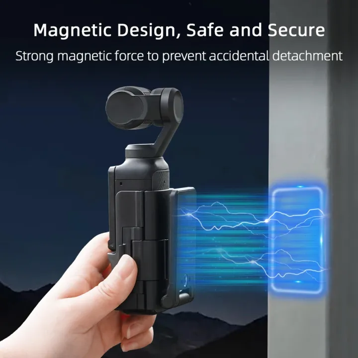 Flymile%20Pocket%204%20Magnetic%20Mount%20Holder%20Multifunctional%20Tabletop%20Base%20Bracket%20Adjustable%20for%20%20Pocket%203%20Accessories%20-%20Image%202