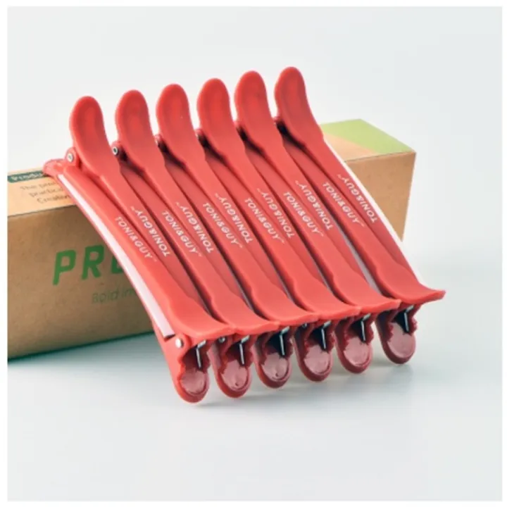 12pcs%20Hairdressing%20Hair%20Clip%20Salon%20Professional%20Women's%20Braided%20Tools%20Black%20Plastic%20Hairpin%20Clamps%20Claw%20Section%20Alligator%20Clips%20-%20Image%205