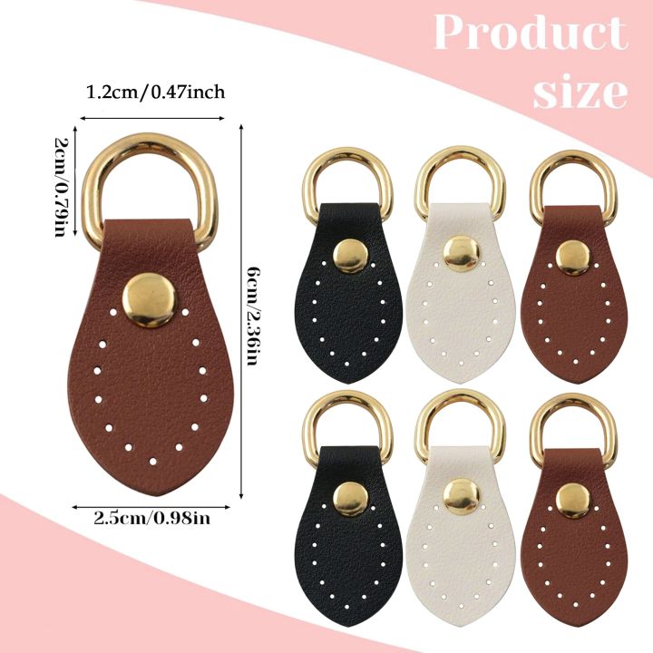 6Pcs%20Purse%20Strap%20Mount%20Hook%20for%20Handbag%20Sew%20on%20Leather%20Buckle%20Bag%20Side%20D-Ring%20Clips%20Replacement%20Clasp%20for%20DIY%20Bag%20Shoulder%20-%20Image%206