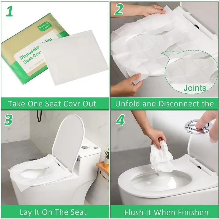 50/30/10PCS%20Disposable%20Toilet%20Seat%20Cover%20Portable%20Travel%20Camping%20Hotel%20Bathroom%20Degradable%20Waterproof%20Toilet%20Mat%20Accessories%20-%20Image%204