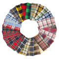 Teramila 25x25cm5-6PC/Lot Polyester-Cotton Plaid Patchwork Printed Cloth Sewing Quilting Fabric Needlework DIY Handmade Material.