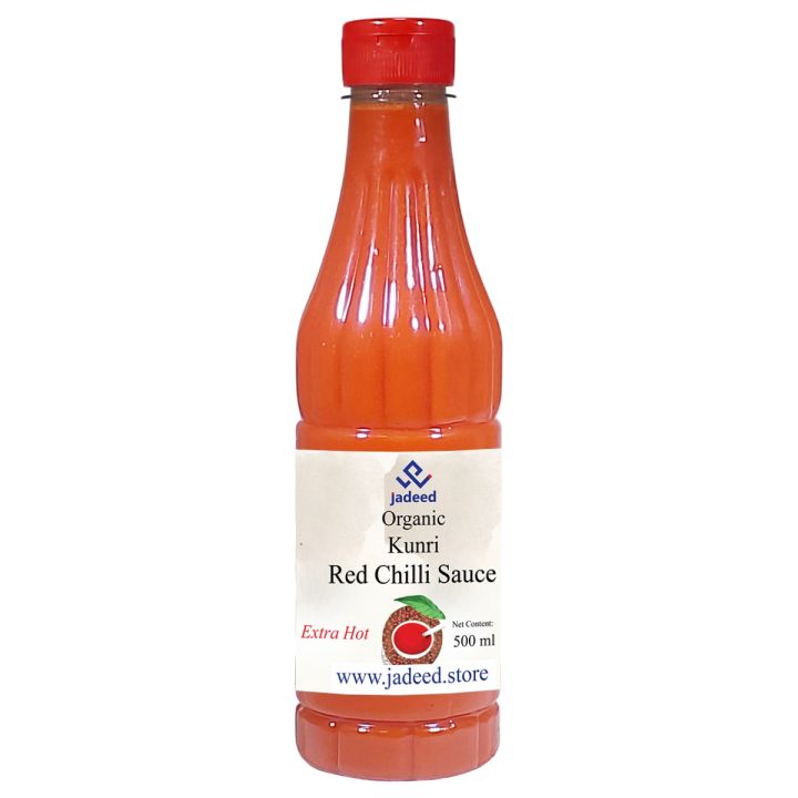 Organic Kunri Red Chilli Sauce 500 ml