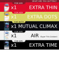 Durex Perfect Companion Combo | Choice Pack | Extra Thin, Extra Dots, Mutual Climax, Air, Extra Time | From HyperMart | Hyper Mart. 
