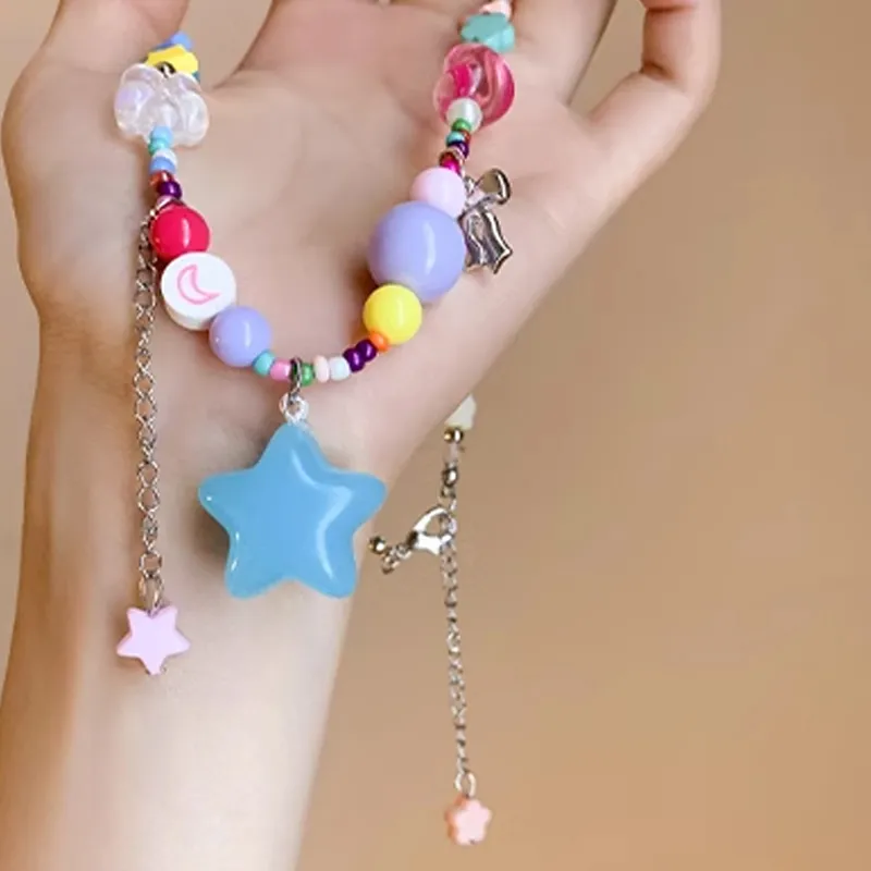 【KOOLOSET】Star Beads Necklace (handmade) Star Beads Necklace (handmade) - kooloset
