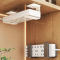 Router placement rack, no drilling wall mounted socket fixed bracket, optical modem set-top box bracket, storage hook. 