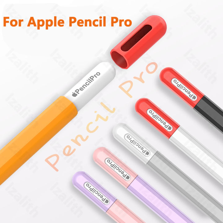 Pencil Case For Apple Pencil Pro Color Matching Soft Silicone Ultra Thin Protective Cover for iPad Pencil Pro