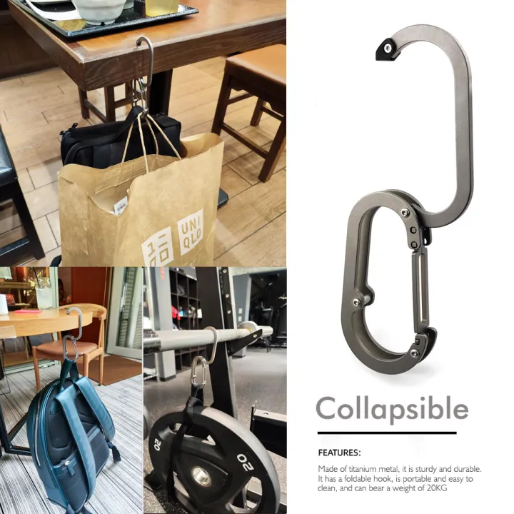 Titanium%20D-type%20Hook%20Carabiner%20Outdoor%20Backpack%20Tools%20Camping%20Climbing%20Buckle%20Fishing%20Hook%20Keychain%20Lock%20Buckle%20Snap%20Clip%20-%20Image%204
