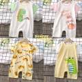 Ready to ship. baby rompers for men and girls aged 0-18 months.. 