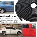 5M Car Door Edge Protector, Car Door Edge Guards Universal U Shape Rubber Seal Edging Car Door Seal Trim Protector Car Door Guard Strip Fit for Most Car (Black). 
