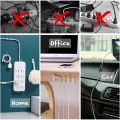 Cable Clips Organizer Drop Wire Holder Cord Management Self-Adhesive Cable Manager Fixed Clamp Wire Winder For Home Office Car. 